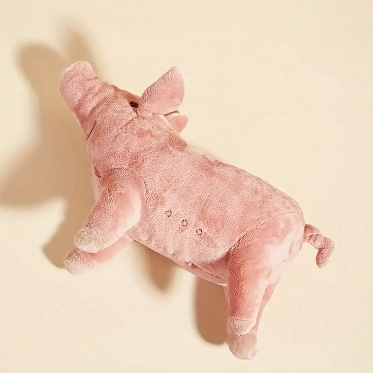Cuddly Pink Pig - Style Dog Plush Toy Soft Fabric Ideal for Dogs to Snuggle and Sleep with Helps Reduce Anxiety   Peaceful Rest