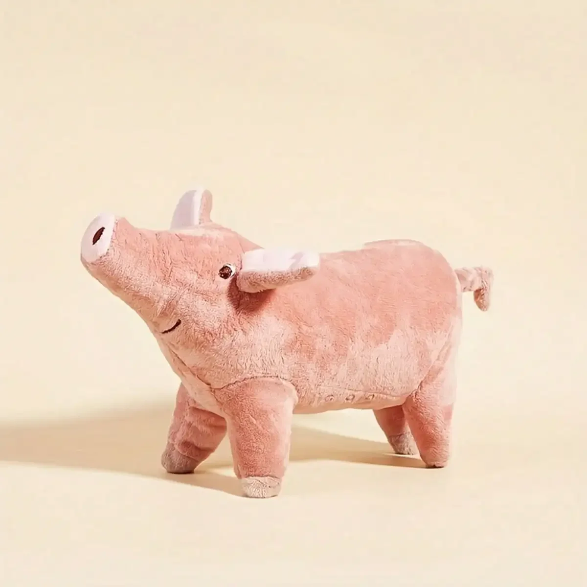 Cuddly Pink Pig - Style Dog Plush Toy Soft Fabric Ideal for Dogs to Snuggle and Sleep with Helps Reduce Anxiety   Peaceful Rest